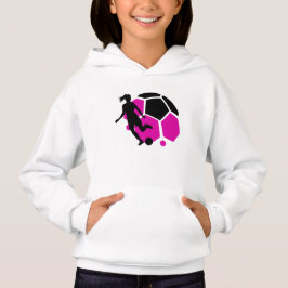Fußballspielerin, Geburtstagsgeschenk, Team Hoodie