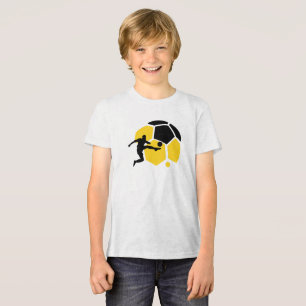 Fußballspielerin, Geburtstagsgeschenk, Team Tri-Blend Shirt
