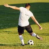 Fußballspielerin Italien, anpassbar T-Shirt