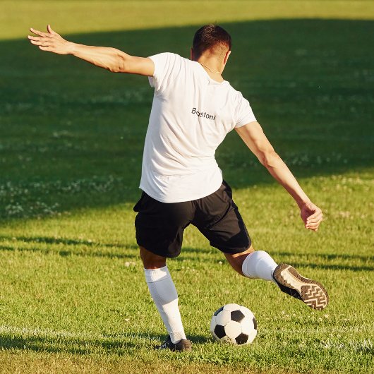 Fußballspielerin Italien, anpassbar T-Shirt