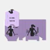 Fußballspielerin Mädchen, Football Girl Team Geschenkschachtel (Ungefaltet)