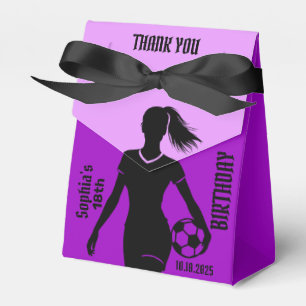 Fußballspielerin Mädchen, Football Girl Team Geschenkschachtel
