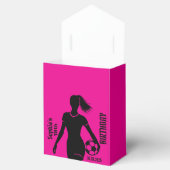 Fußballspielerin Mädchen, Football Girl Team Geschenkschachtel (Geöffnet)