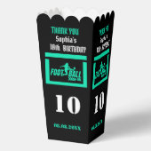 Fußballspielerin Mädchen, Fußball Girl Team Gefall Geschenkschachtel (Rückseite)