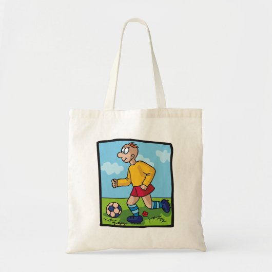 Fußballspielerin Sport Tote Tasche (Vorne)