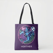 Fußballspielerin Tasche (Vorderseite)