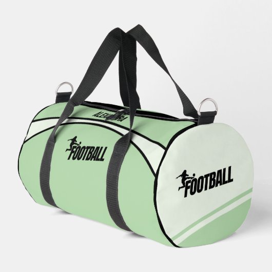 Fußballspielerin, Team, Geburtstagsgeschenk Duffle Bag (Linke Seite)