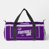 Fußballspielerin, Team, Geschenktasche Duffle Bag (Vorderseite)
