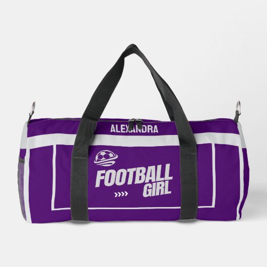 Fußballspielerin, Team, Geschenktasche Duffle Bag (Rückseite)