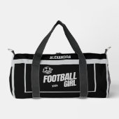 Fußballspielerin, Team, Geschenktasche Duffle Bag (Vorderseite)