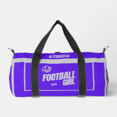 Fußballspielerin, Team, Geschenktasche Duffle Bag (Vorderseite)