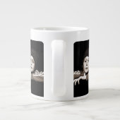 Fußballspielername Team 2 Fotos Jumbo-Tasse (Rückseite)