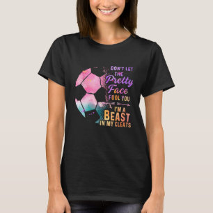 Fußballspielertrick für Girl Goalkeeper Kick Sist T-Shirt