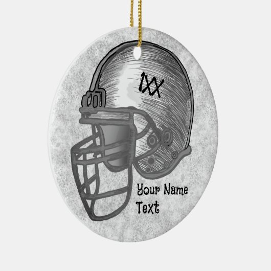 Fußballspielerverzierung Keramik Ornament (Rechts)