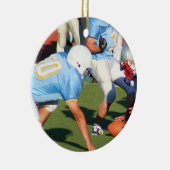 Fußballspielerverzierung Keramik Ornament (Rechts)