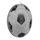 Fußballspielsaal Schwarzer und weißer Ball Dar Dartscheibe (Vorderseite Links)