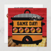 FUSSBALLSPIELTAG - Einladung (Vorne/Hinten)