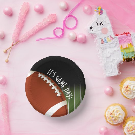 Fußballspieltag Pappteller (Party)