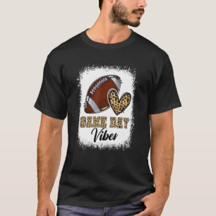 Fußballspieltag Vibes Football Mama Game T-Shirt