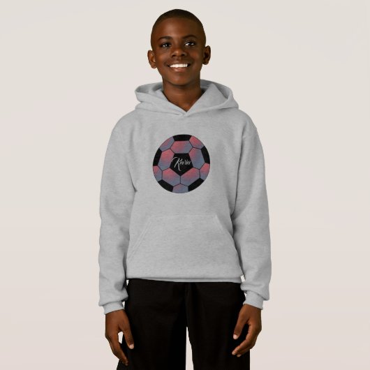 Fußballsport Hoodie (Vorne ganz)