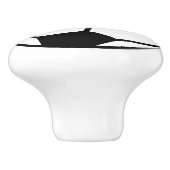 Fußballsport Keramikknauf (Seitenansicht)