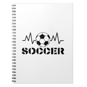 Fußballsport Notizblock