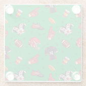 Fußballsportausrüstung, Küche Glasuntersetzer (Rückseite)