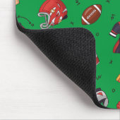 Fußballsportausrüstung, Küche Mousepad (Ecke)
