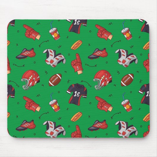 Fußballsportausrüstung, Küche Mousepad (Vorne)