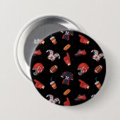 Fußballsportausrüstung mit Muster Button (Vorne & Hinten)