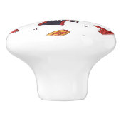 Fußballsportausrüstung mit Muster Keramikknauf (Seitenansicht)