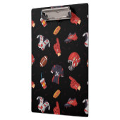 Fußballsportausrüstung mit Muster Klemmbrett (Links)