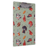 Fußballsportausrüstung mit Muster Klemmbrett (Rechts)