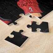 Fußballsportausrüstung mit Muster Puzzle (Seite)