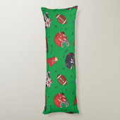 Fußballsportausrüstung mit Muster Seitenschläferkissen (Rückseite (Vertikal))