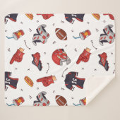 Fußballsportausrüstung mit Muster Sherpadecke (Vorderseite (Horizontal))