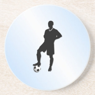 Fußballsportdesign Getränkeuntersetzer