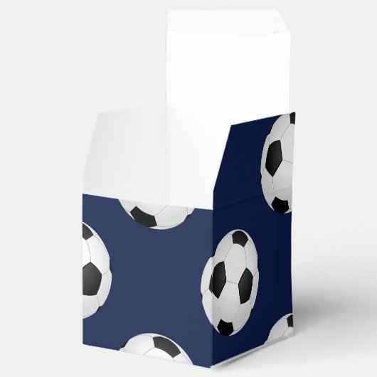 Fußballsportmuster Geschenkschachtel (Geöffnet)