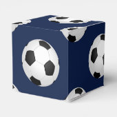 Fußballsportmuster Geschenkschachtel (Rückseite)