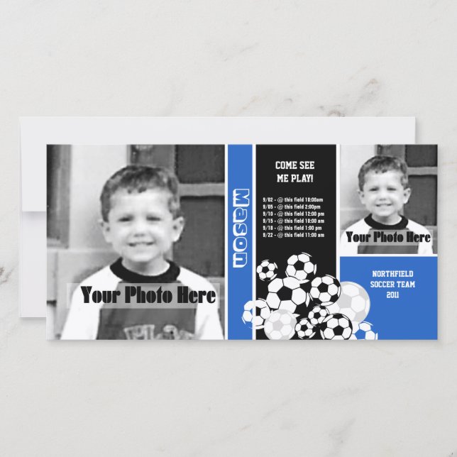 Fußballsportplan (Vorderseite)