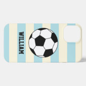 Fußballsportspieler Individuelle Name iPhone Hülle (Rückseite (Horizontal))