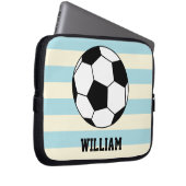 Fußballsportspieler Individuelle Name Laptopschutzhülle (Vorne Rechts)