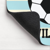 Fußballsportspieler Individuelle Name Mousepad (Ecke)