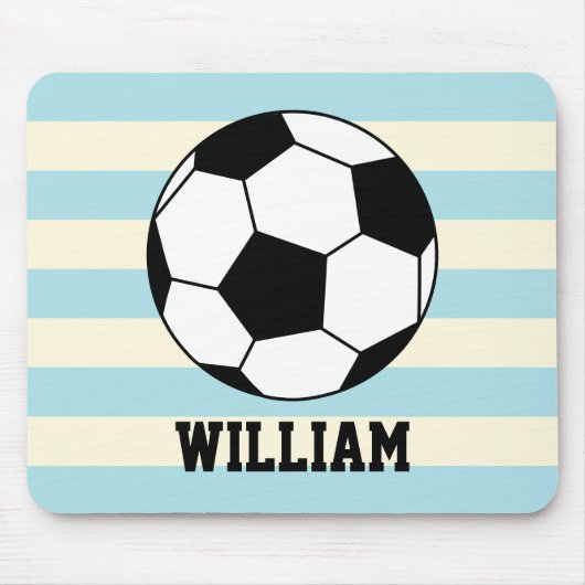 Fußballsportspieler Individuelle Name Mousepad (Vorne)