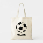 Fußballsportspieler Individuelle Name Tragetasche (Rückseite)