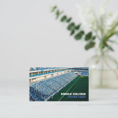 Fußballstadion, Fußballspieler/Trainer/Ref Visitenkarte (Stehend Vorderseite)