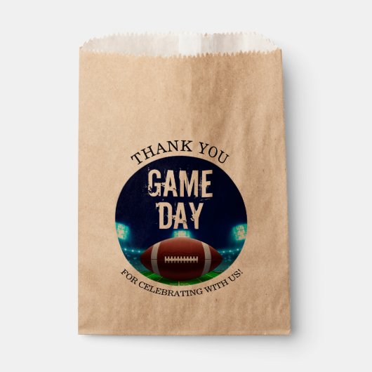 Fußballstadion Lights Geschenktütchen (Vorderseite)