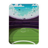 Fußballstadion Magnet (Vertikal)