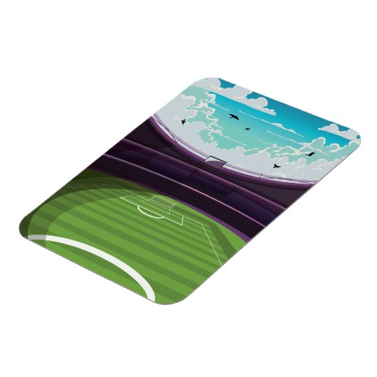 Fußballstadion Magnet (Linke Seite)