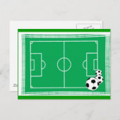 Fußballstadion Postkarte (Vorne/Hinten)
